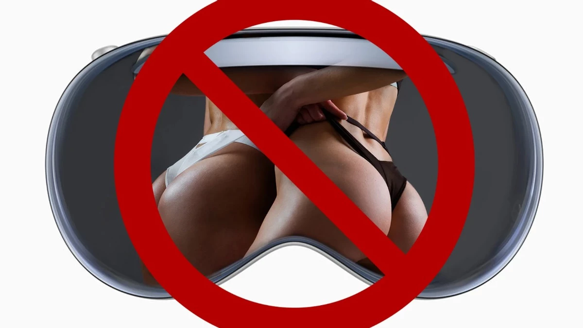 Пояс целомудрия за $3500 — новое название для Apple Vision Pro из-за несовместимости с VR-порно