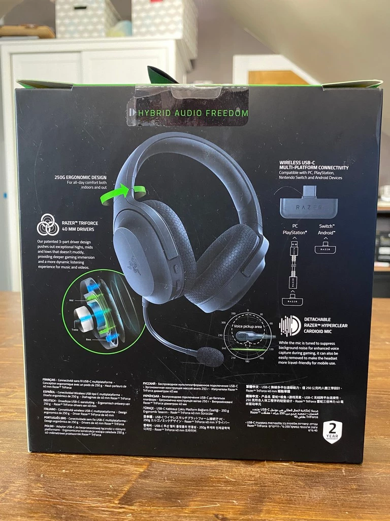 Обзор беспроводной игровой гарнитуры Razer Barracuda X — дешево и универсально Обзор беспроводной игровой гарнитуры Razer Barracuda X — дешево и универсально