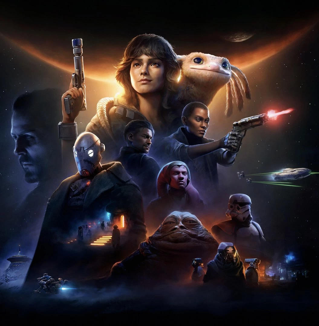 Постер Star Wars Outlaws от Ubisoft накануне показа трейлера Постер Star Wars Outlaws от Ubisoft накануне показа трейлера