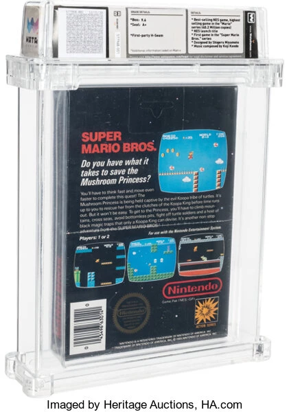 Еще одну запечатанную копию Super Mario Bros. продали за бешеные деньги Еще одну запечатанную копию Super Mario Bros. продали за бешеные деньги