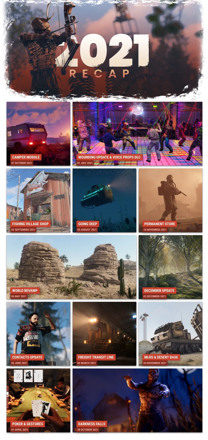 Для Rust анонсирована заснеженная локация Для Rust анонсирована заснеженная локация