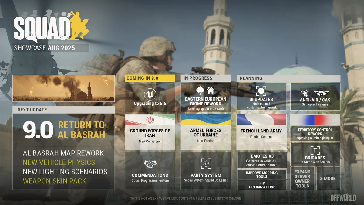 Командный шутер Squad переходит на Unreal Engine 5.5 Командный шутер Squad переходит на Unreal Engine 5.5
