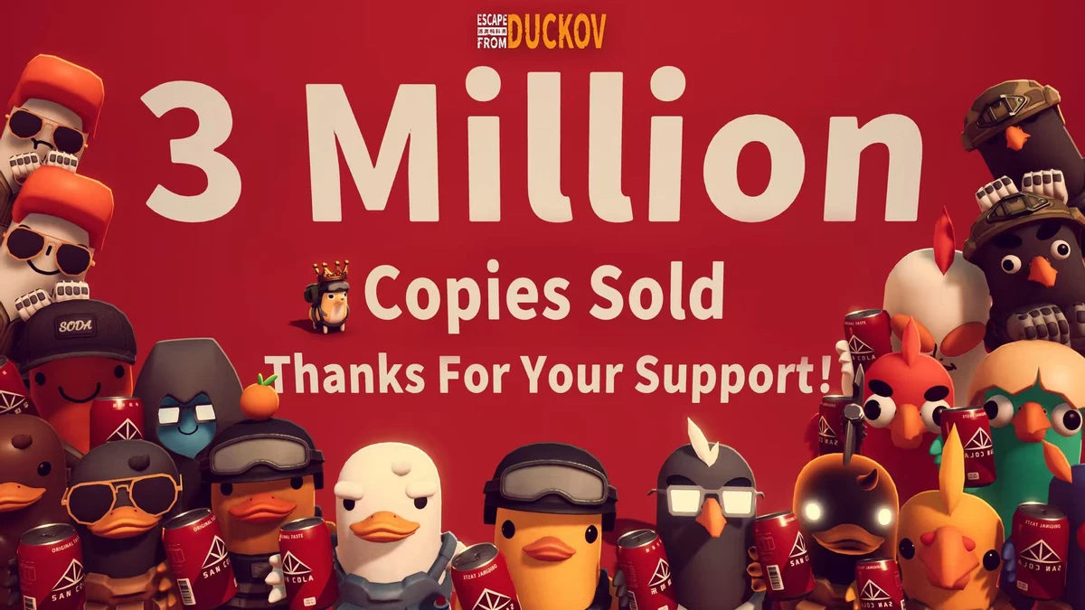 Escape from Duckov купили уже 3 миллиона раз