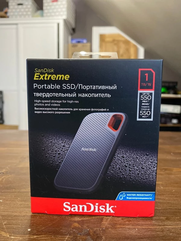 Обзор SanDisk Extreme Portable SSD 1Tb Обзор SanDisk Extreme Portable SSD 1Tb