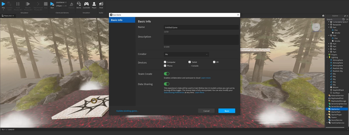 Roblox Studio для начинающих: пошаговое руководство Roblox Studio для начинающих: пошаговое руководство