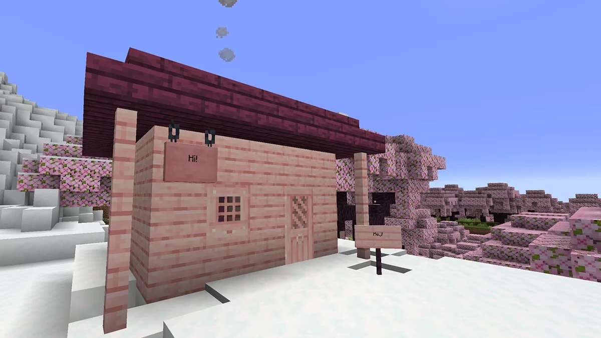 В Minecraft появится новый биом с цветущей сакурой В Minecraft появится новый биом с цветущей сакурой