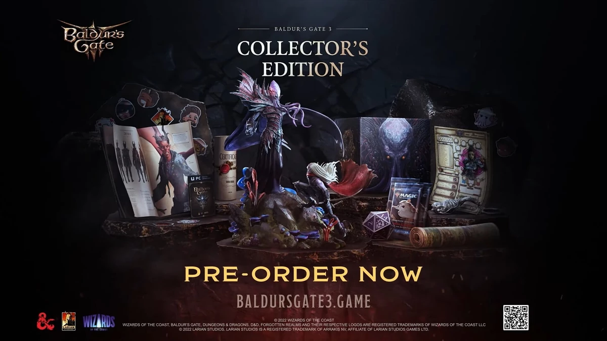 Коллекционное издание Baldur's Gate III с фигуркой и не только Коллекционное издание Baldur's Gate III с фигуркой и не только