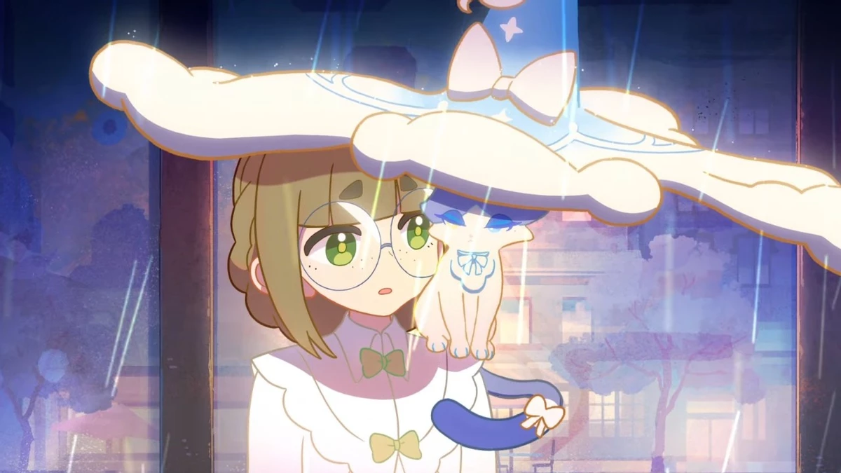Слишком мило — Клэр и Ампурелла спасаются от дождя в новом трейлере Honkai: Nexus Anima