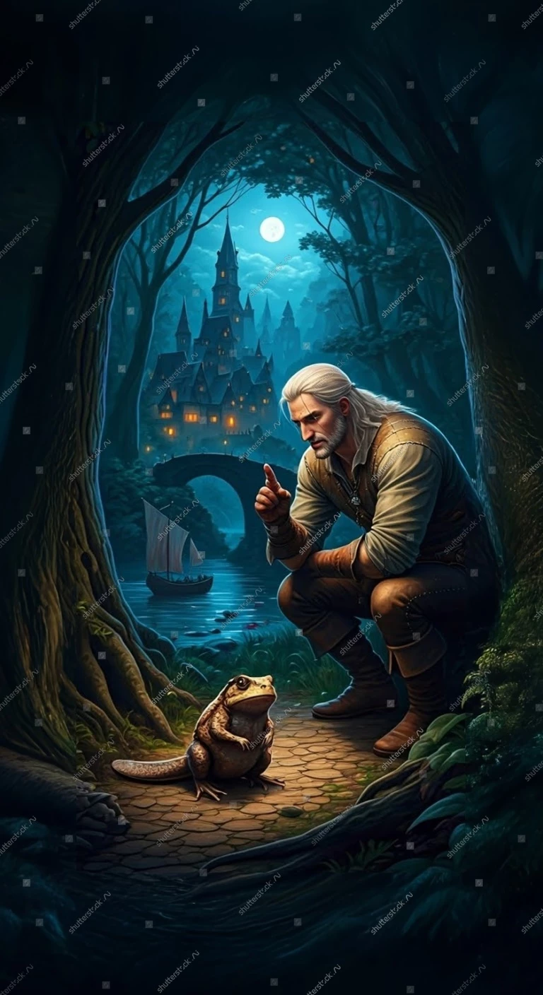 В «АСТ» открестились от ИИ, но доработают обложку «Ведьмака: Перекресток воронов» — ее исходник нашли на Shutterstock AI