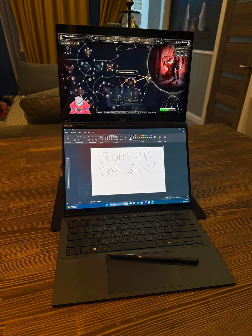 Обзор ASUS Zenbook Duo (UX8406C) — что может быть лучше OLED-экрана? Правильно, два OLED-экрана