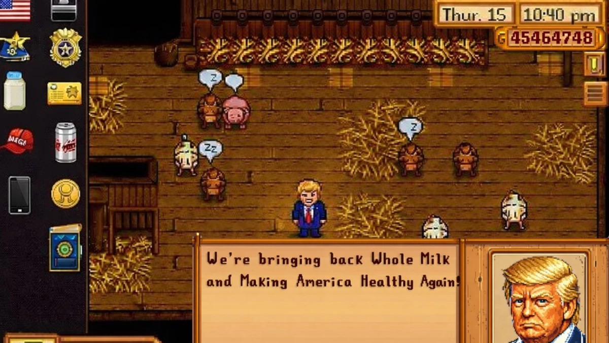 Белый дом США оригинально прорекламировал симулятор фермы Stardew Valley