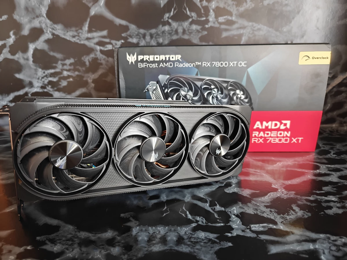 Обзор Predator Radeon RX 7800 XT от Acer — компактная, тихая и холодная Обзор Predator Radeon RX 7800 XT от Acer — компактная, тихая и холодная