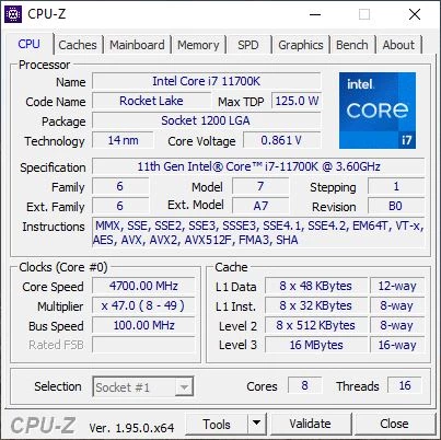 Обзор процессора Intel Core i7-11700K, тестирование в играх, сравнение с 10700K ч.1 Обзор процессора Intel Core i7-11700K, тестирование в играх, сравнение с 10700K ч.1