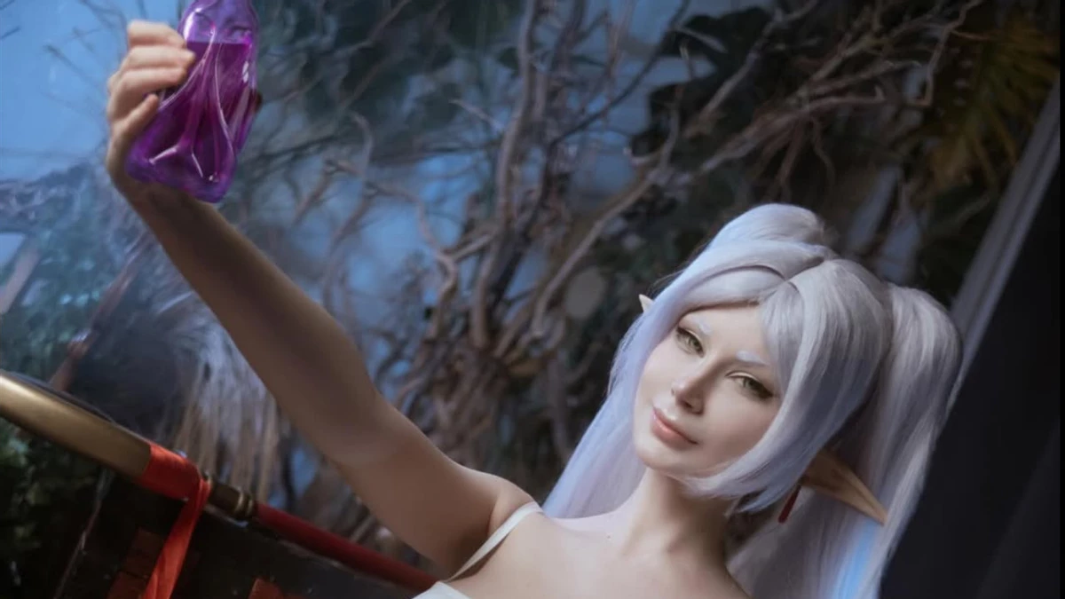 Oichi  и ее вариант Фрирен в свежей фотосессии