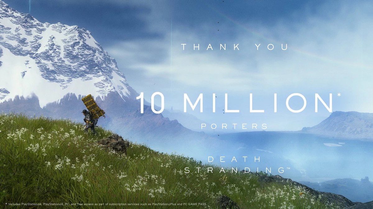 В Death Stranding сыграло 10 миллионов игроков по всему миру В Death Stranding сыграло 10 миллионов игроков по всему миру