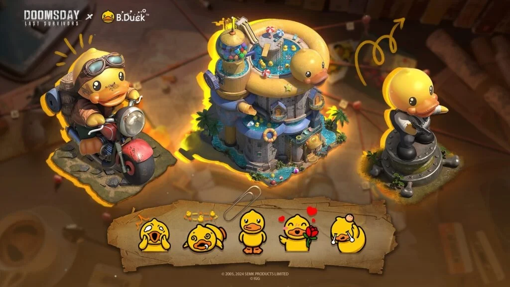 Doomsday: Last Survivors заколлабились с утёнком B.Duck Doomsday: Last Survivors заколлабились с утёнком B.Duck