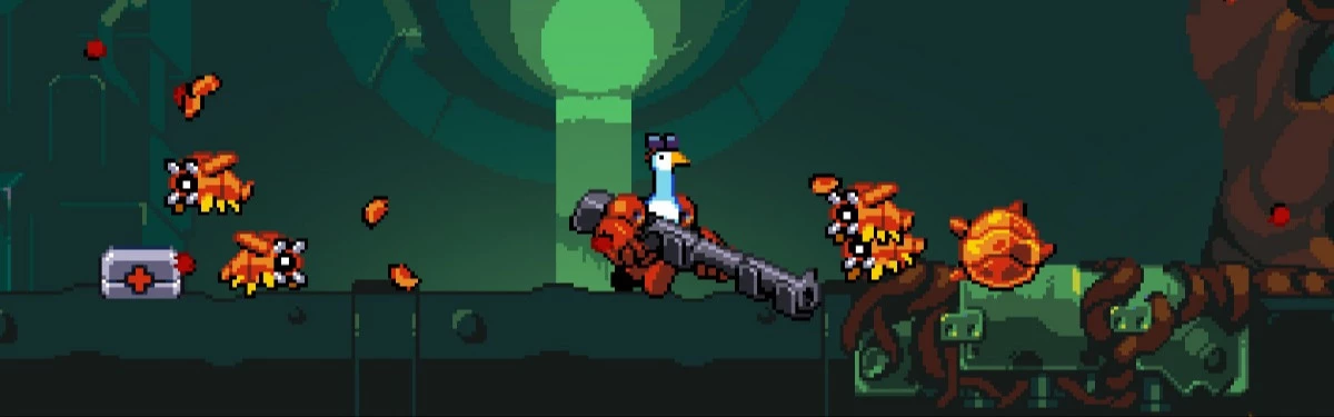 Mighty Goose — Кибергусь-убийца в первом трейлере игры Mighty Goose — Кибергусь-убийца в первом трейлере игры