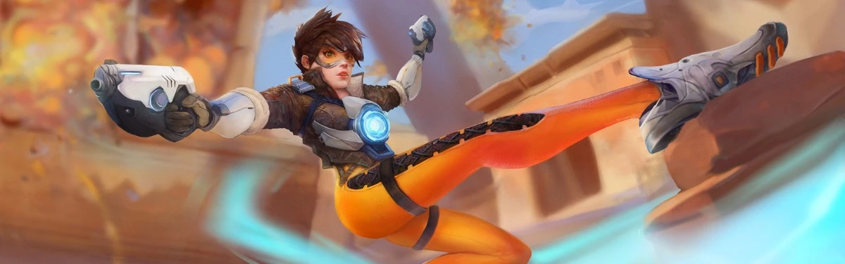 Фанат Overwatch создал концепцию скина Трейсер в стиле K/DA из League of Legends Фанат Overwatch создал концепцию скина Трейсер в стиле K/DA из League of Legends