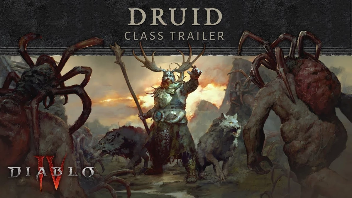 Представлен трейлер класса Друид для Diablo IV Представлен трейлер класса Друид для Diablo IV