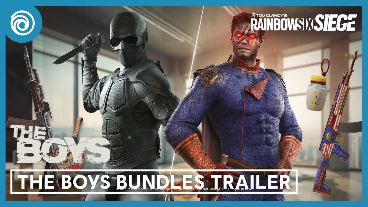 Пацаны пришли в гости к Rainbow Six Siege — в игре появятся скины Хоумлендера и Черного Нура Пацаны пришли в гости к Rainbow Six Siege — в игре появятся скины Хоумлендера и Черного Нура