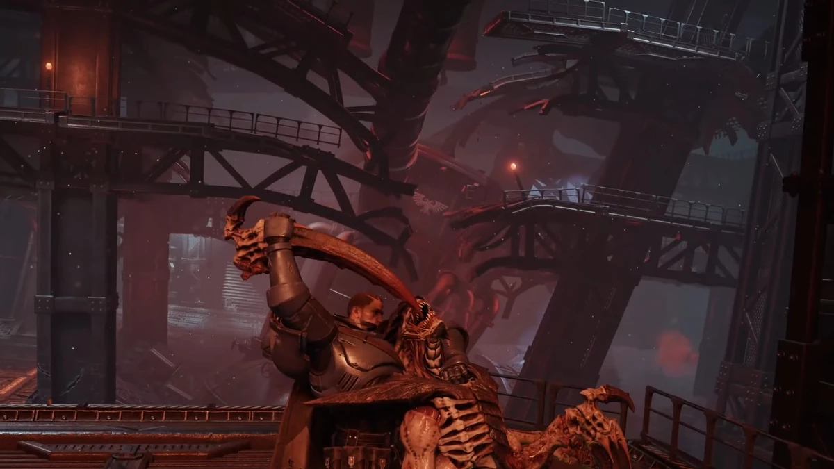Тактик и снайпер из Warhammer 40,000: Space Marine 2 в деле Тактик и снайпер из Warhammer 40,000: Space Marine 2 в деле