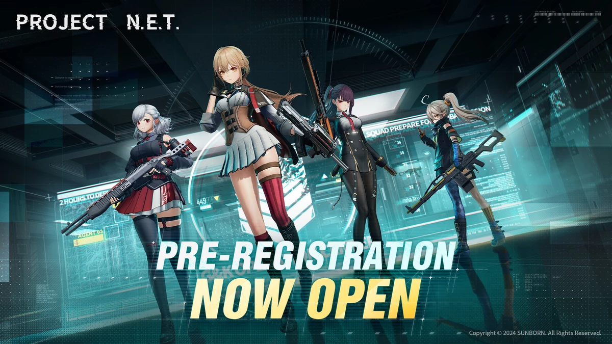 Project NET, шутер от третьего лица по Girls' Frontline, открывает предрегистрации Project NET, шутер от третьего лица по Girls' Frontline, открывает предрегистрации