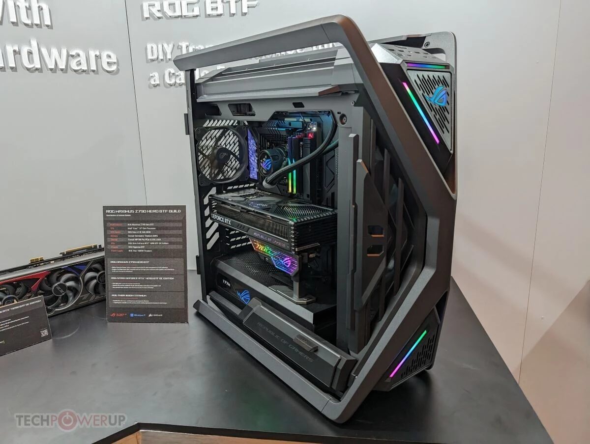 ASUS представила RTX 4090 без разъема для кабеля питания ASUS представила RTX 4090 без разъема для кабеля питания