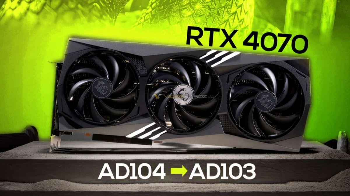 NVIDIA выпустила RTX 4070 на половине чипа RTX 4080S NVIDIA выпустила RTX 4070 на половине чипа RTX 4080S
