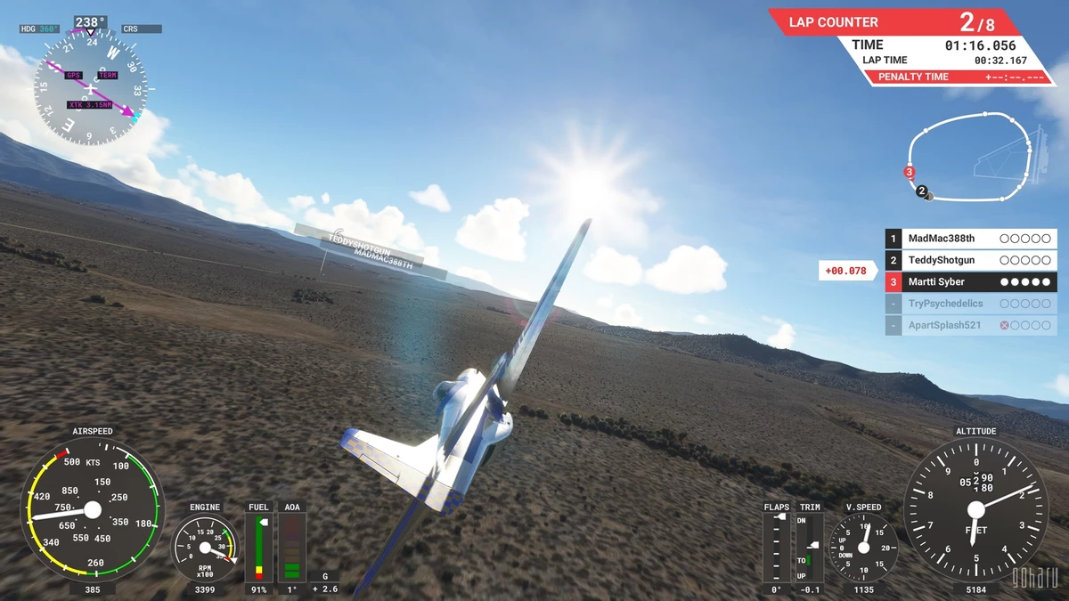 Microsoft Flight Simulator - Обзор дополнения Reno Air Races Microsoft Flight Simulator - Обзор дополнения Reno Air Races