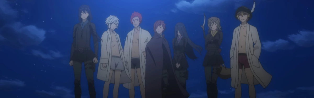 Трейлер OVA DanMachi о горячих источниках и юном авантюристе в окружении не менее горячих тянок Трейлер OVA DanMachi о горячих источниках и юном авантюристе в окружении не менее горячих тянок