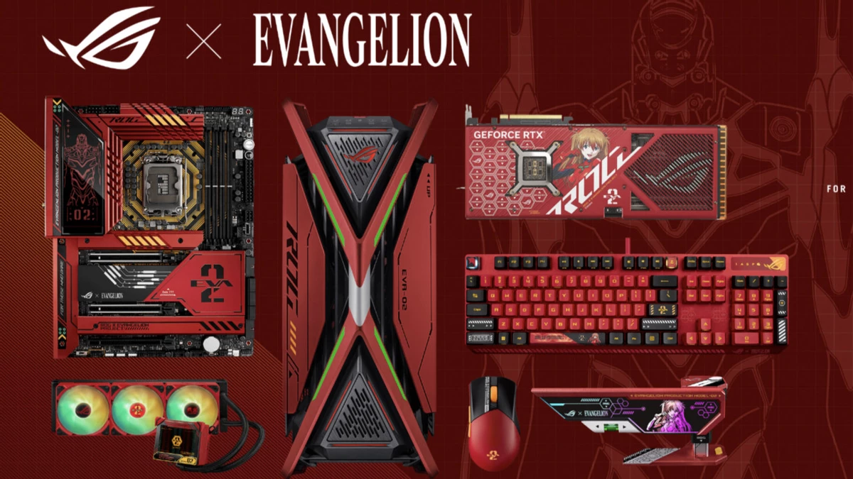 ASUS на gamesсom 2023 покажут свежую коллекцию с Neon Genesis Evangelion ASUS на gamesсom 2023 покажут свежую коллекцию с Neon Genesis Evangelion