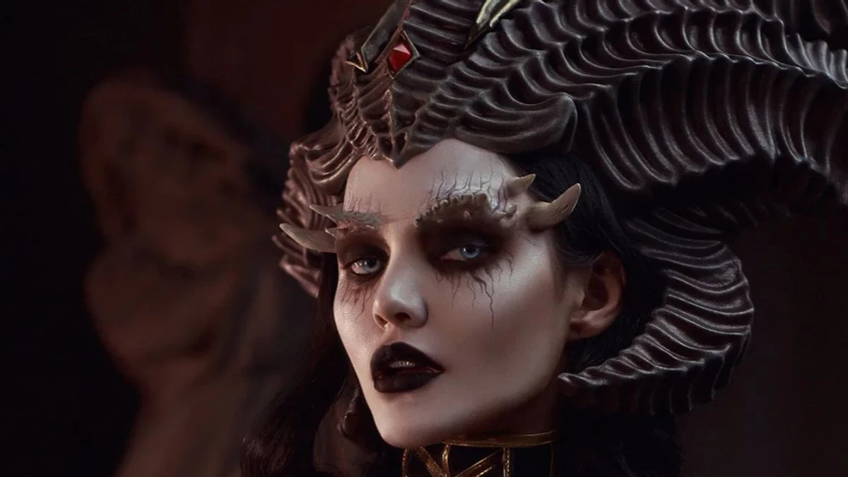 Великая Мать Лилит из Diablo IV в исполнении Калинки Фокс Великая Мать Лилит из Diablo IV в исполнении Калинки Фокс