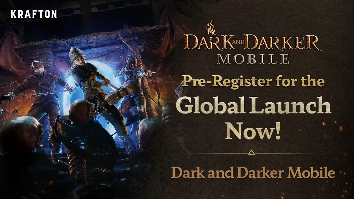 Стартовала предварительная регистрация на Dark and Darker Mobile Стартовала предварительная регистрация на Dark and Darker Mobile