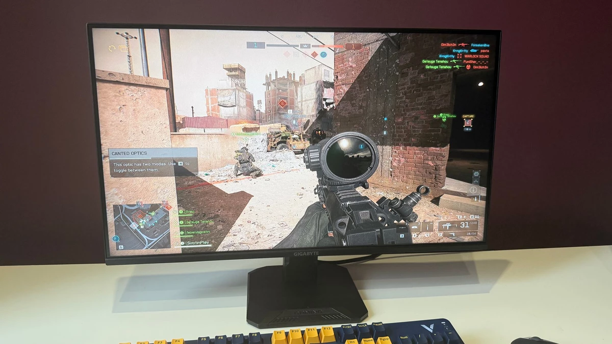 Обзор Gigabyte GS25F2 — киберспортивный монитор без компромиссов