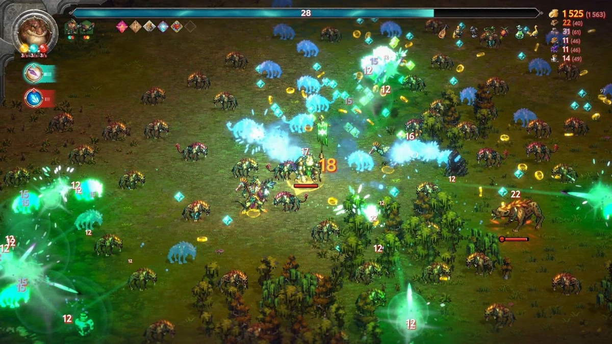 В Steam вышла демоверсия Wielders of the Essence — инкрементального сурвайвора от Lavapotion