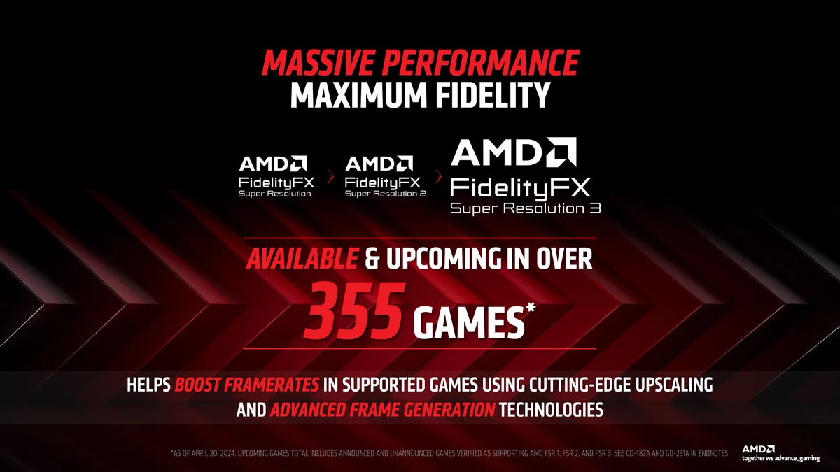 Исходный код AMD FSR 3.1 опубликован в открытый доступ вместе с FidelityFX SDK v1.1 Исходный код AMD FSR 3.1 опубликован в открытый доступ вместе с FidelityFX SDK v1.1