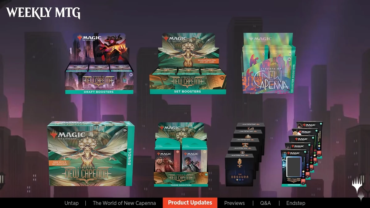 Первый взгляд на новый сет Magic the Gathering: Streets of New Capenna Первый взгляд на новый сет Magic the Gathering: Streets of New Capenna