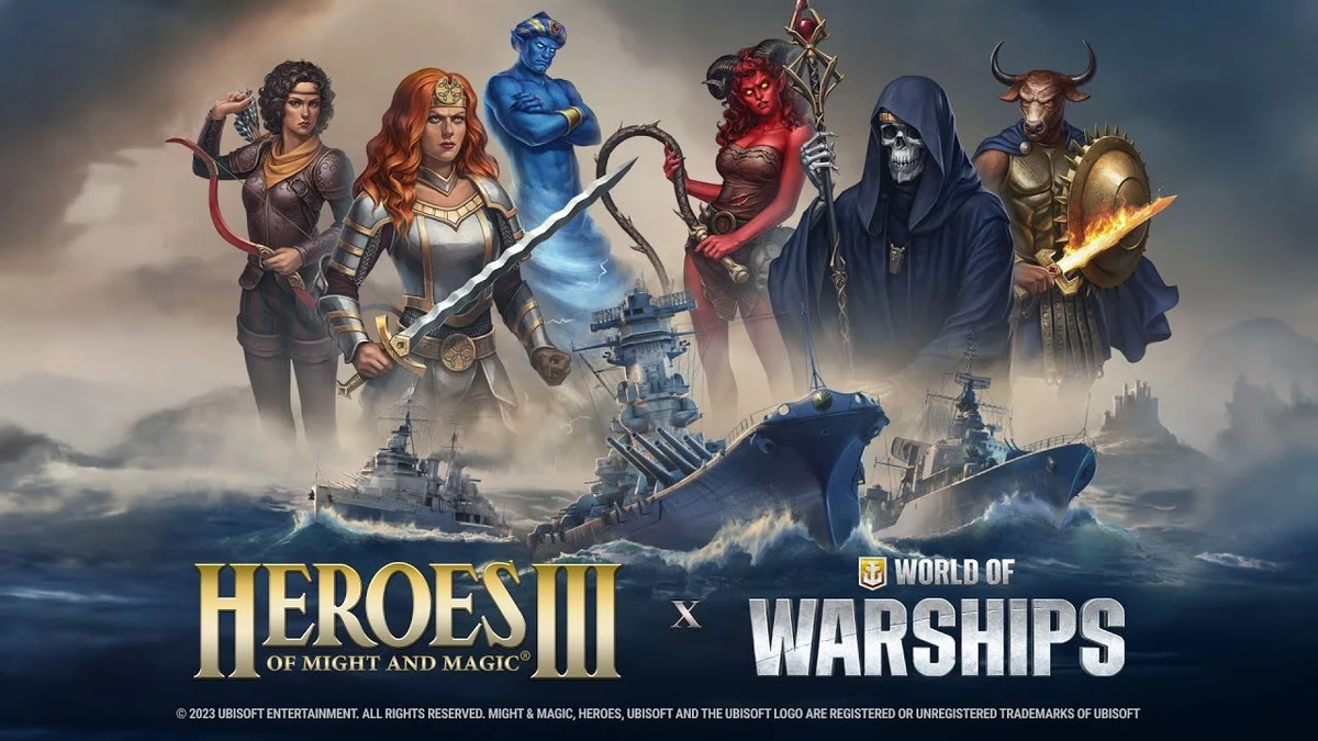 В World of Warships прибывают герои Heroes of Might and Magic 3 В World of Warships прибывают герои Heroes of Might and Magic 3