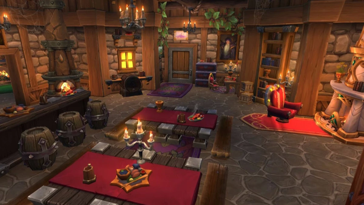 Создаем уют в своем доме в MMORPG World of Warcraft — первая демонстрация Создаем уют в своем доме в MMORPG World of Warcraft — первая демонстрация