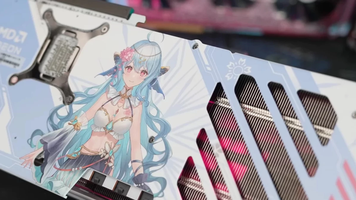 Yeston представила благоухающую Radeon RX 9070 XT Sakura Atlantis Yeston представила благоухающую Radeon RX 9070 XT Sakura Atlantis