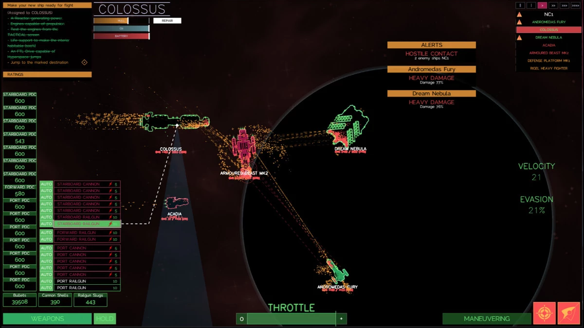 Состоялся релиз космической экшен-стратегии The Last Starship