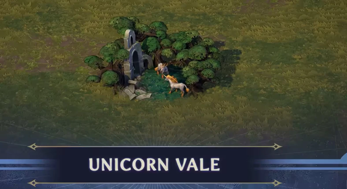 Разработчики Heroes of Might and Magic: Olden Era продемонстрировали место найма Единорогов Разработчики Heroes of Might and Magic: Olden Era продемонстрировали место найма Единорогов