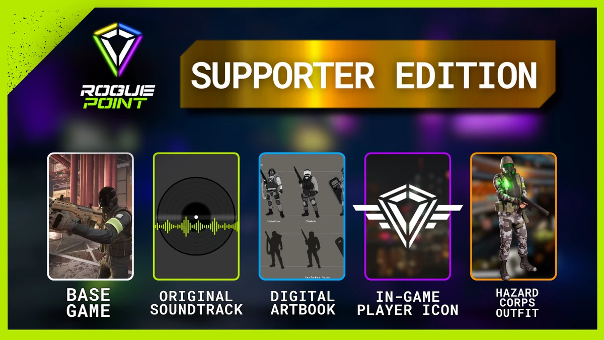 Объявлены цены и даты выхода кооперативного шутера Rogue Point