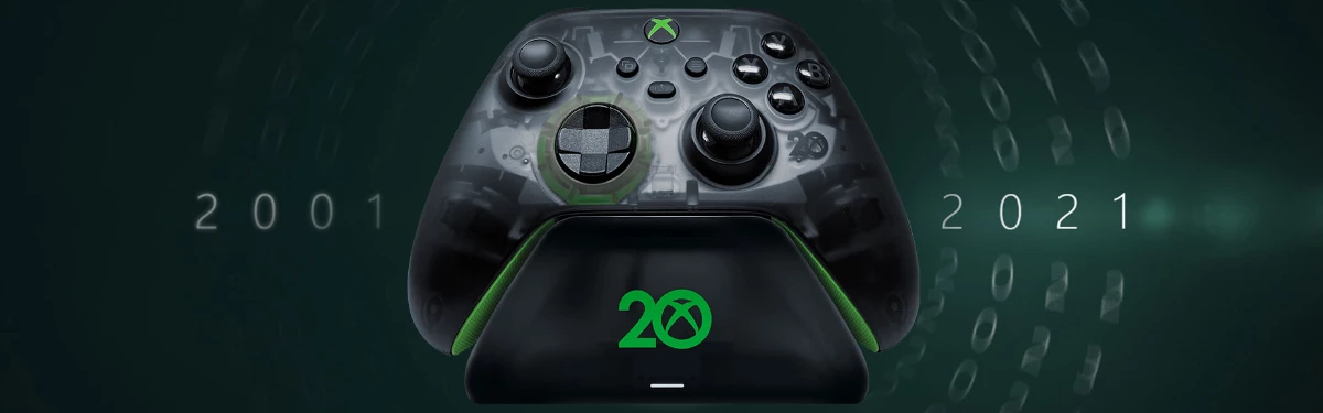 В честь 20-летия Xbox выпустит юбилейные геймпад и стереогарнитуру