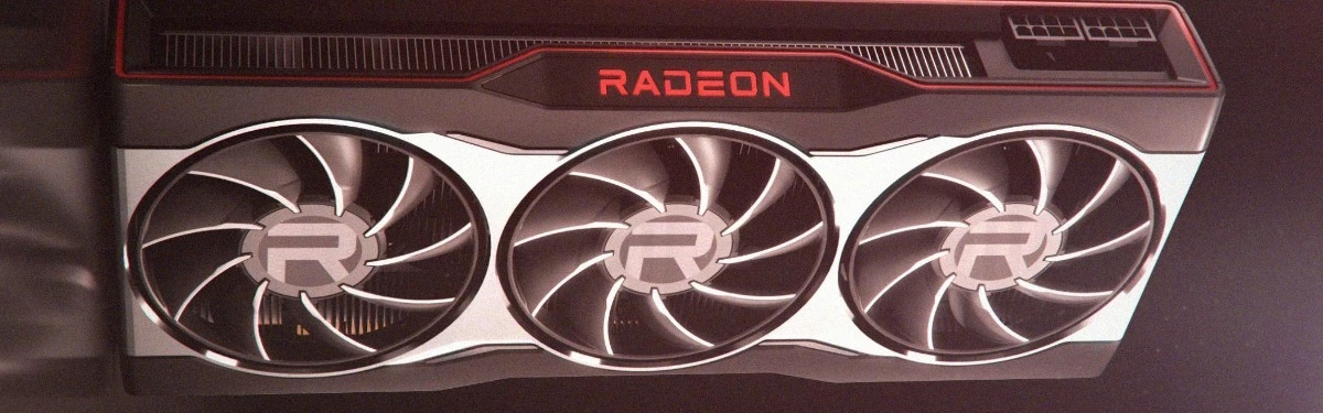 AMD показала видеокарту из серии Radeon RX 6000 AMD показала видеокарту из серии Radeon RX 6000