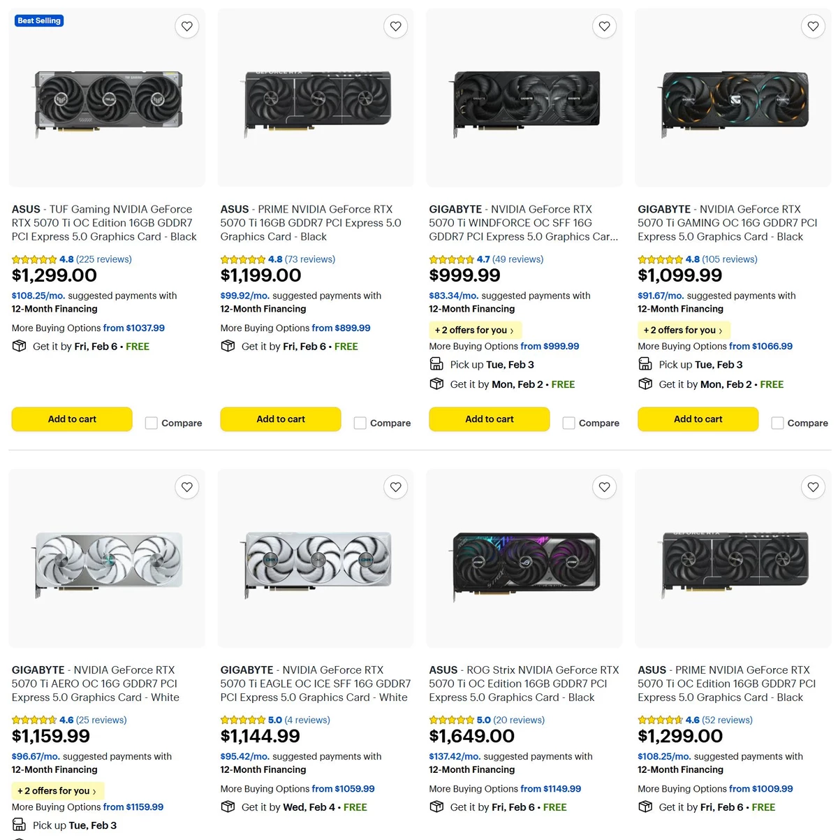 Все-таки NVIDIA врали? Цены на RTX 5070 Ti полетели в космос