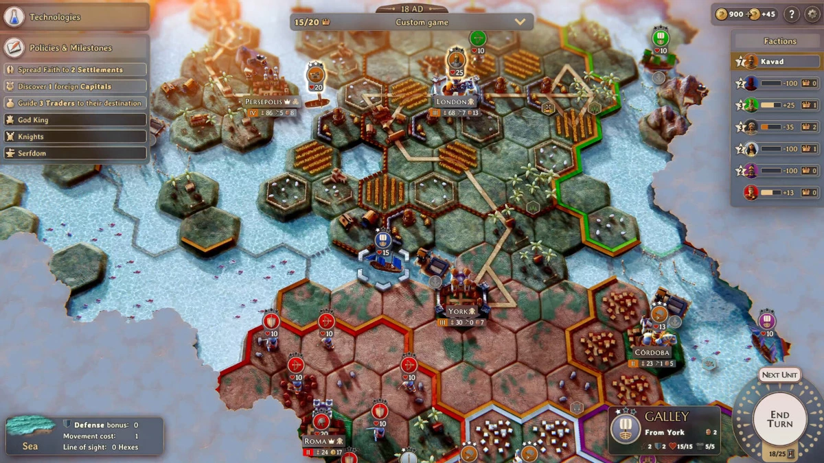 Стратегия Yield! Fall of Rome вышла из раннего доступа Стратегия Yield! Fall of Rome вышла из раннего доступа