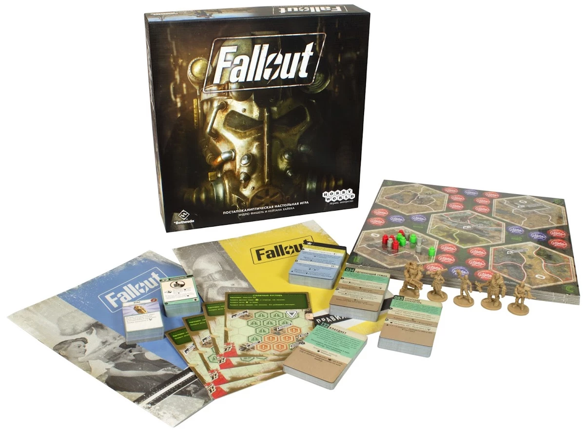 Настольная игра Fallout — отличная возможность отправиться в постъядерную пустошь вместе с друзьями Настольная игра Fallout — отличная возможность отправиться в постъядерную пустошь вместе с друзьями