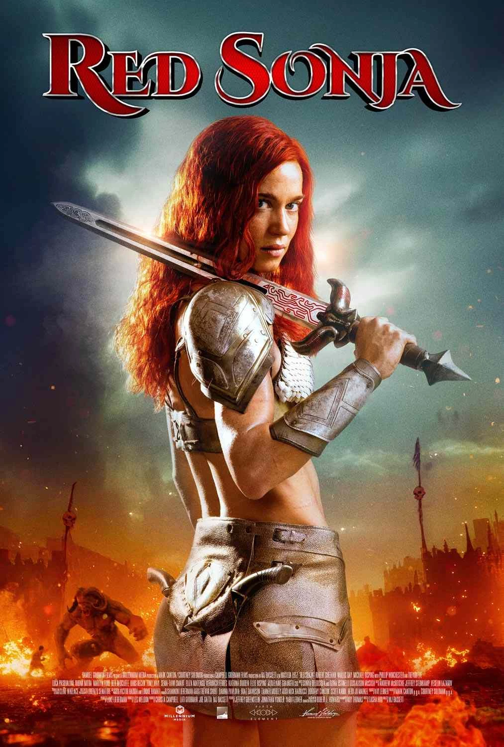 Даже не близко к Бриджит Нильсен, но бронелифчик на месте: трейлер фильма «Рыжая Соня» раскрывает дату премьеры Даже не близко к Бриджит Нильсен, но бронелифчик на месте: трейлер фильма «Рыжая Соня» раскрывает дату премьеры