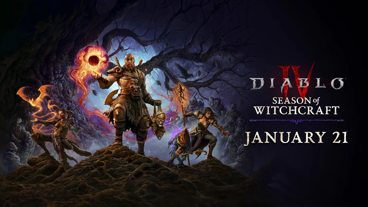 Обуздайте дикую магию в новом сезоне Diablo IV Обуздайте дикую магию в новом сезоне Diablo IV